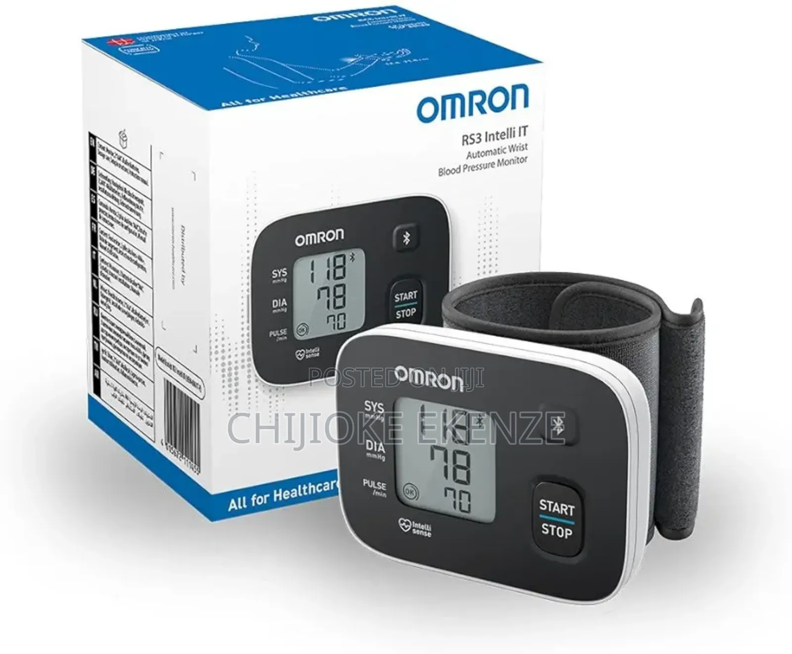 Omron Rs3 Wrist Blood Pressure Monitor