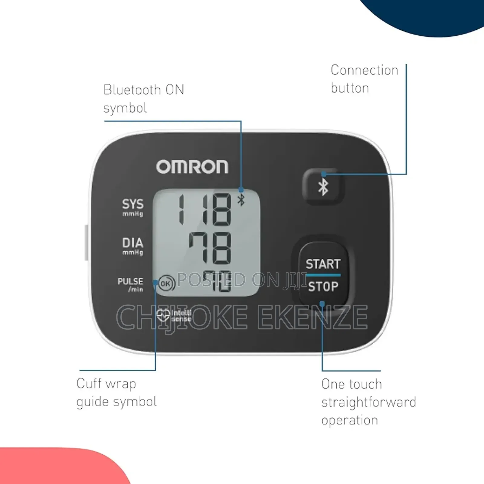 Omron Rs3 Wrist Blood Pressure Monitor