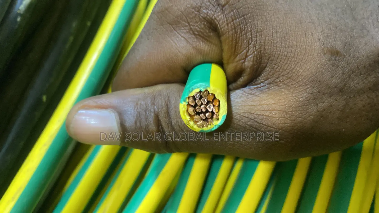 70mmx1c Green and Yellow