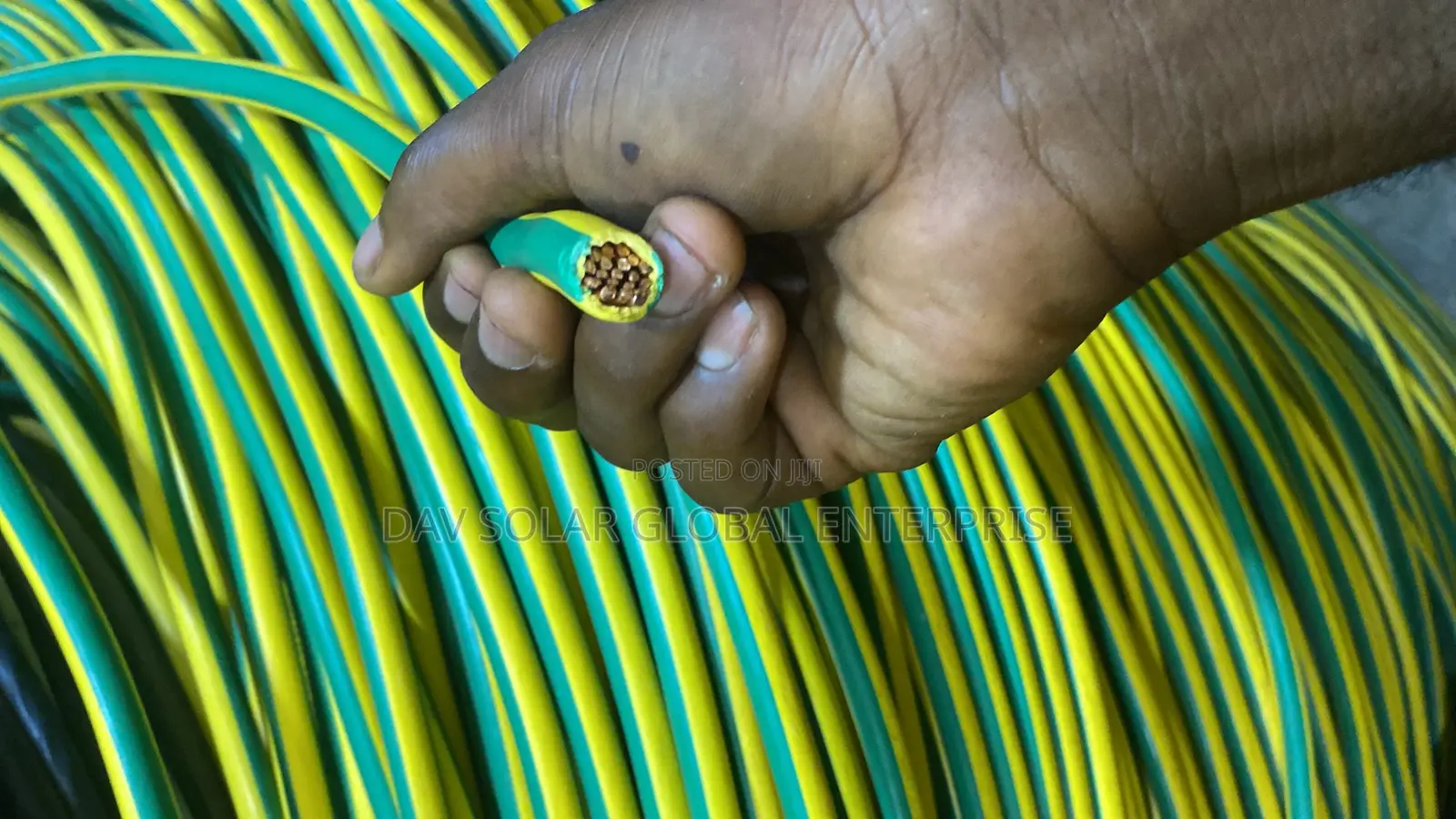 70mmx1c Green and Yellow