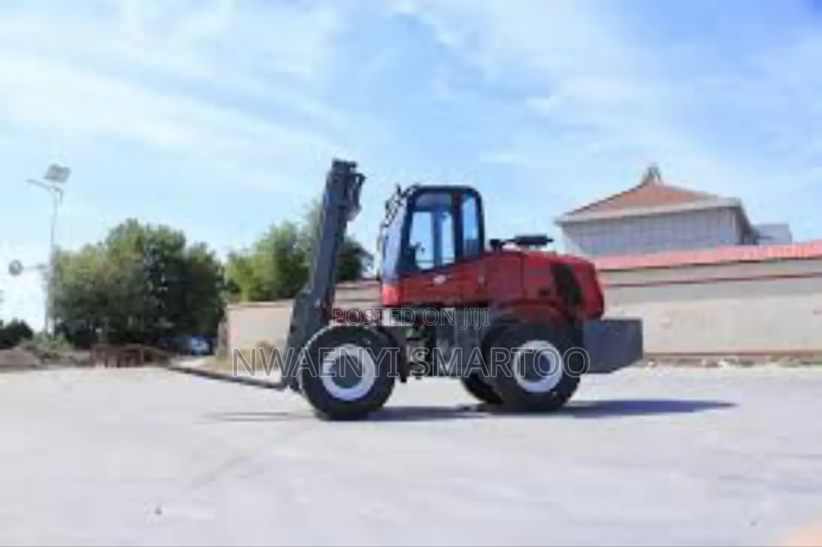Heavy Duty 5ton Mobile Forklift Diesel Crane