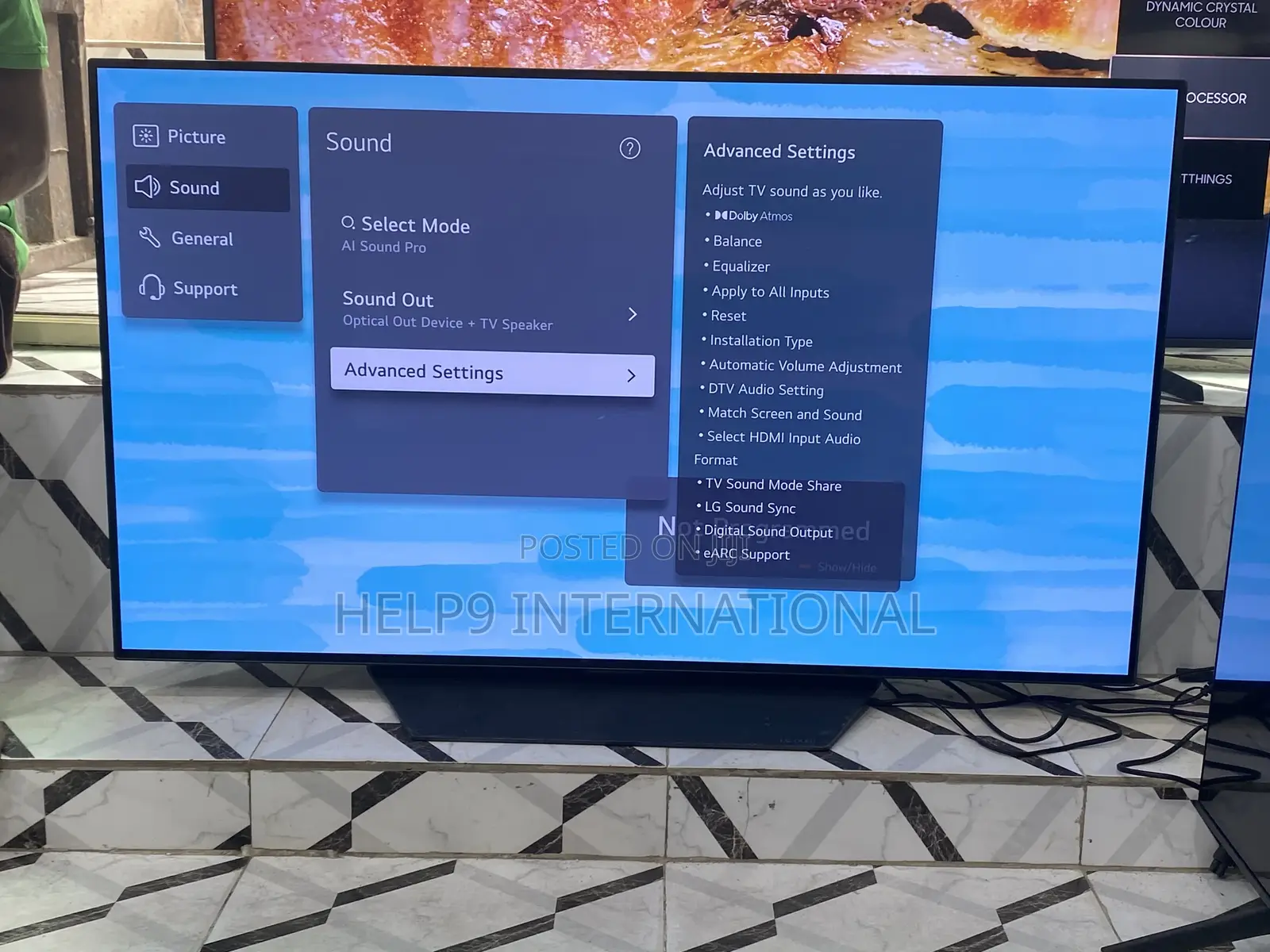 48”Lg Oled Ultra Slim Smart TV With Clear Voice Pro