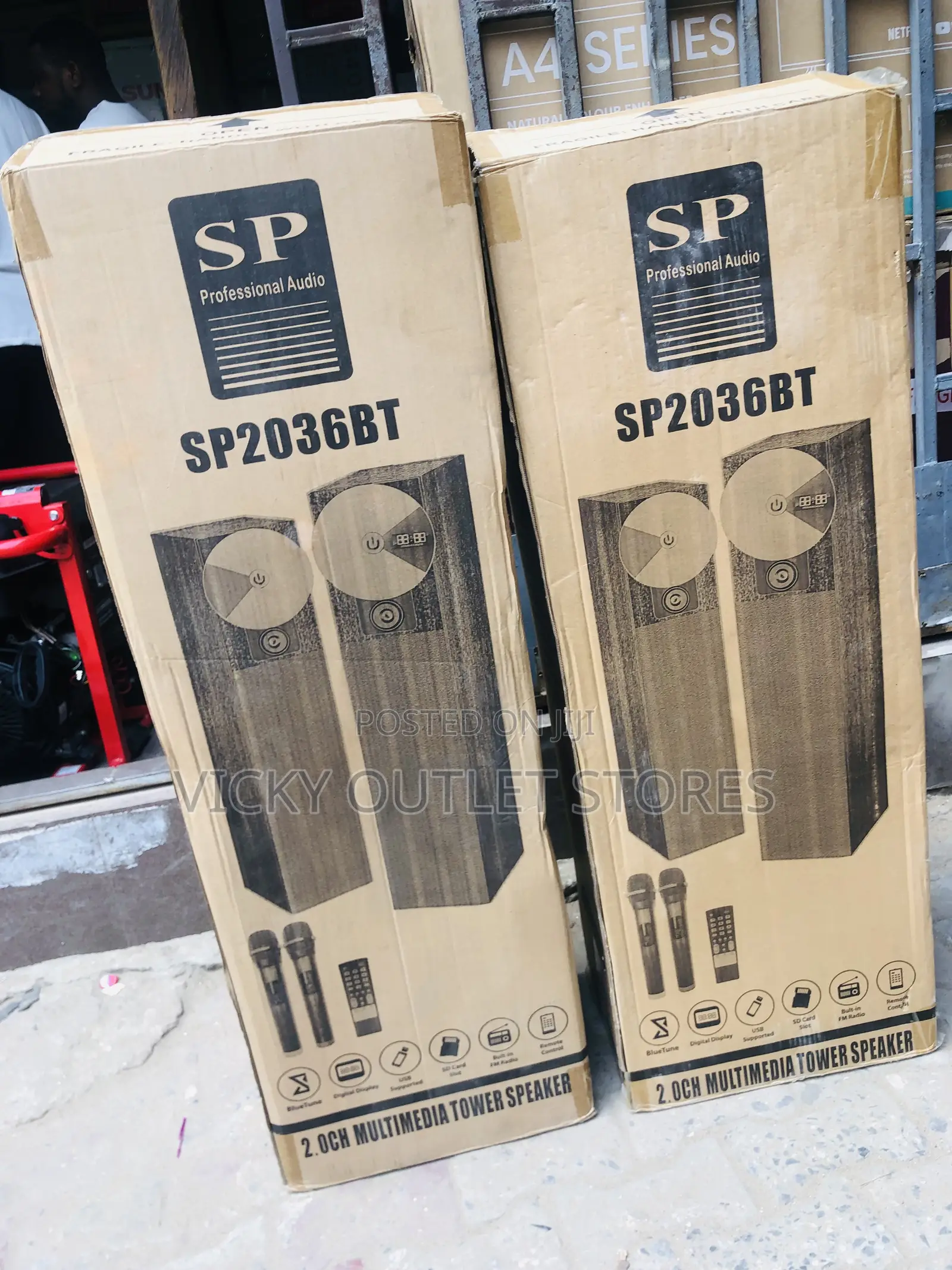 Sound Prince 5000watts Tower Speakers
