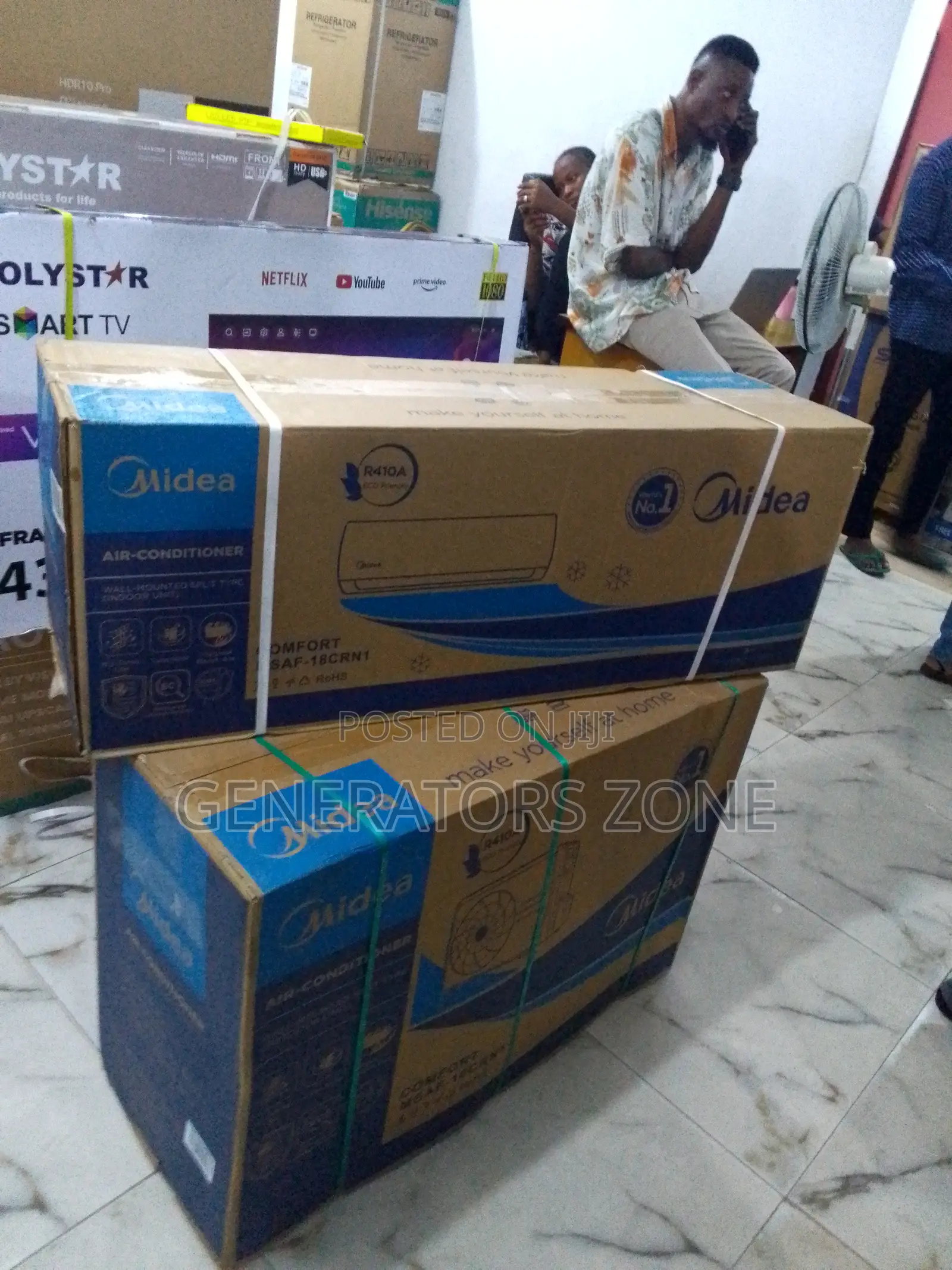 Authentic 2hp Non Inverter Split Type AC ''Msaf-18crni''