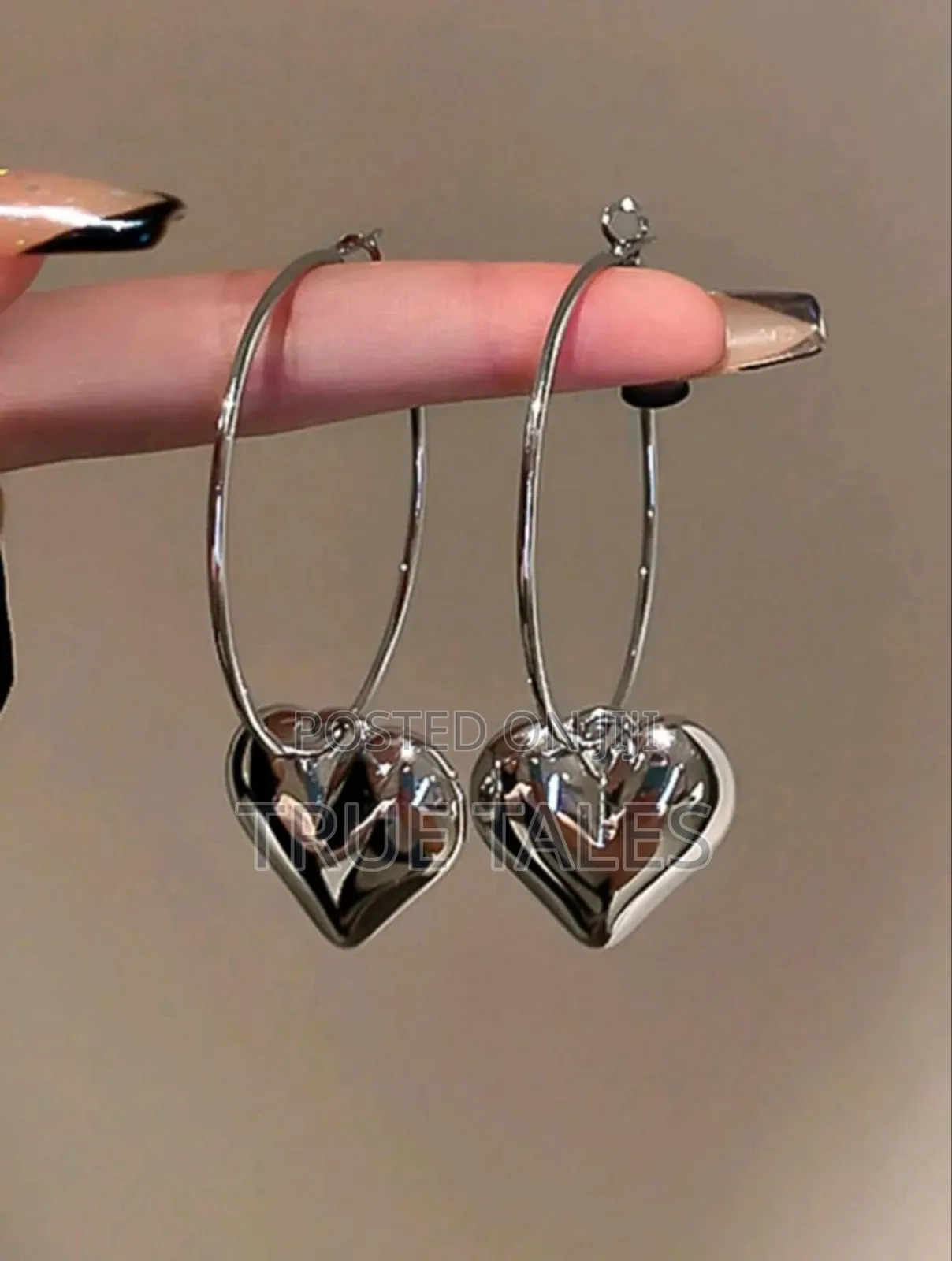 Clear Crystal Silver Round Drop Earrings