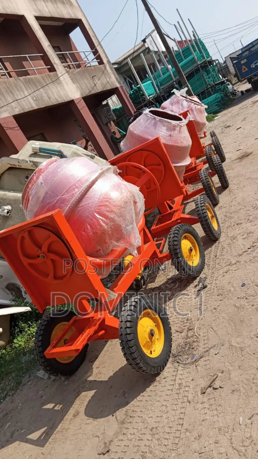 Concrete Mixer Gasoline 400 Liters