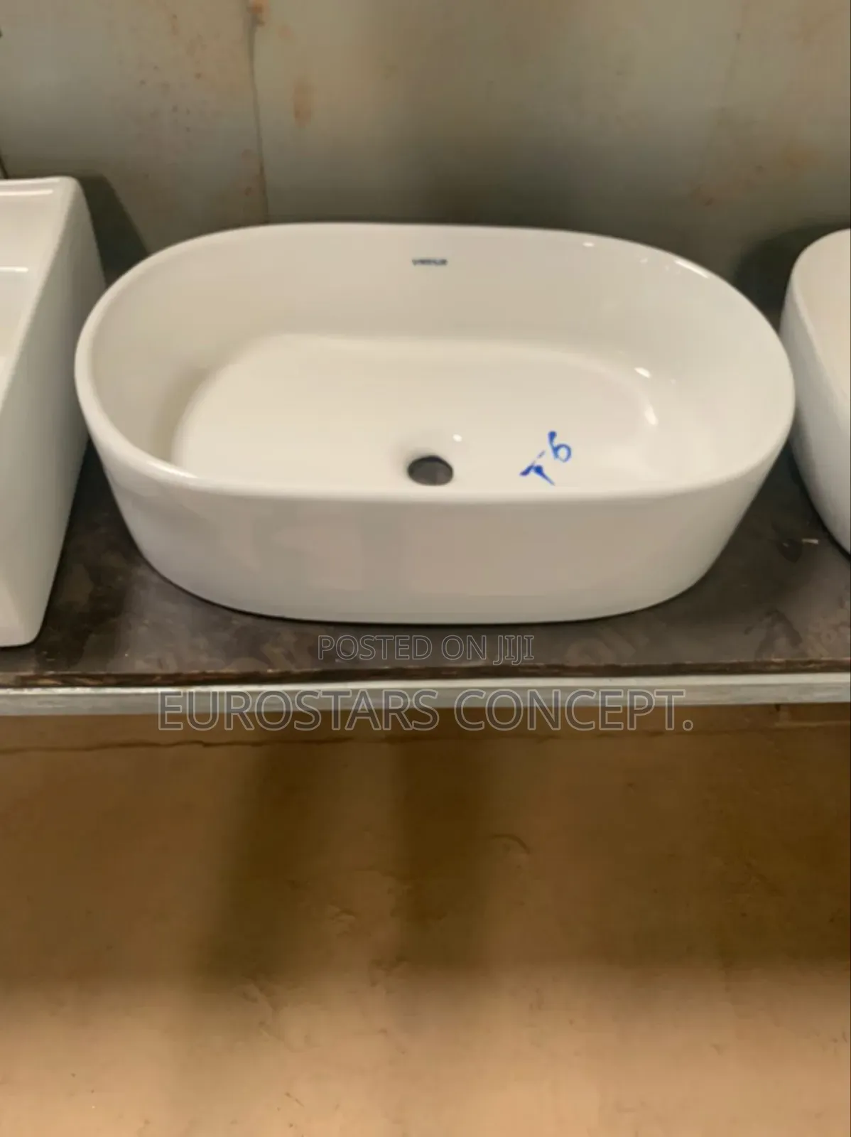 White Ceramic Wash Hand