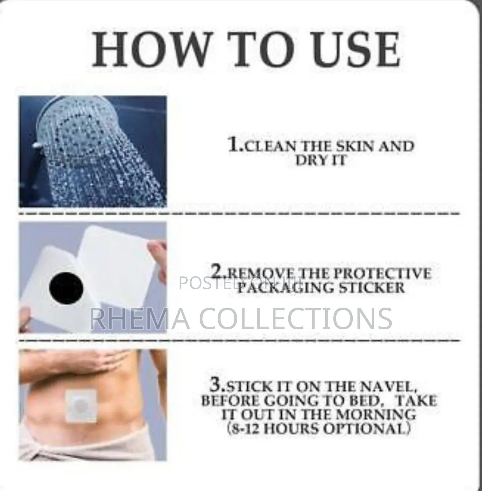 Herbal Prostrate Thermal Patch