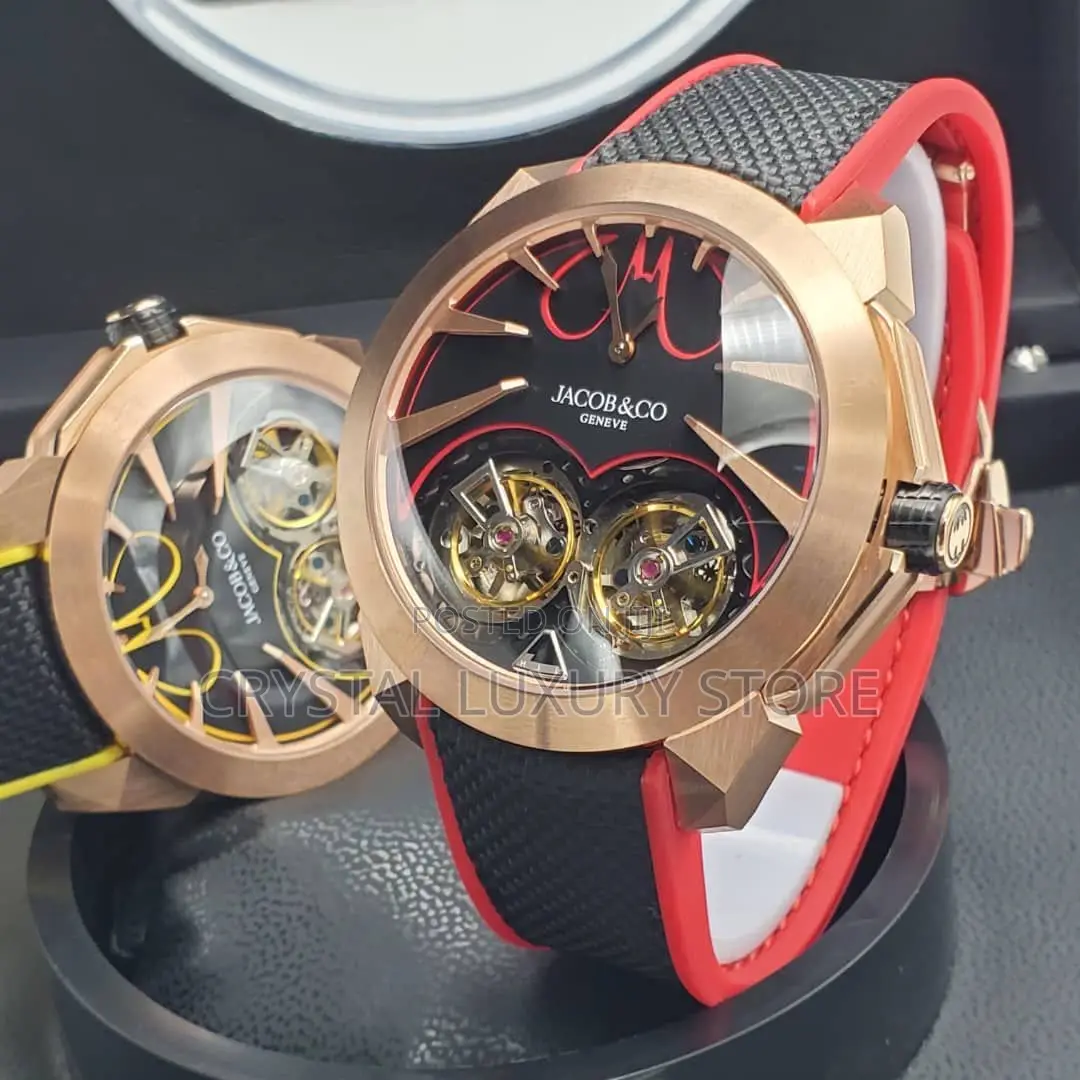 Jacobs Co Men Tourbillon Sport Watch