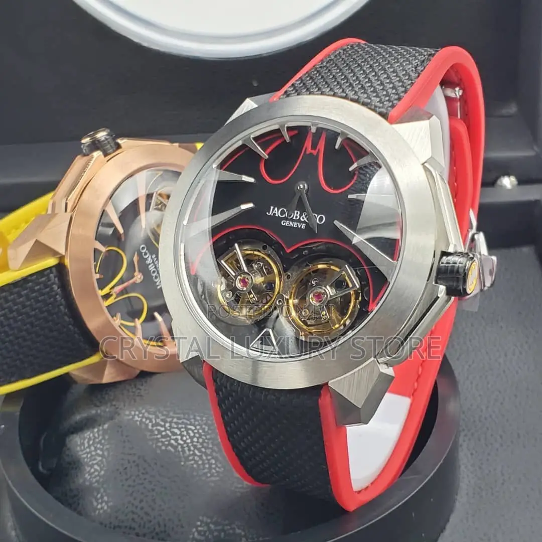 Jacobs Co Men Tourbillon Sport Watch