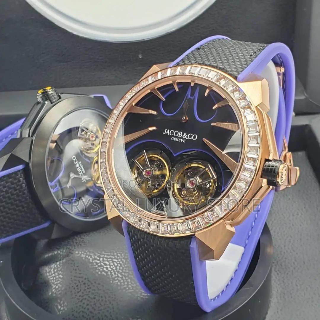 Jacobs Co Men Tourbillon Sport Watch