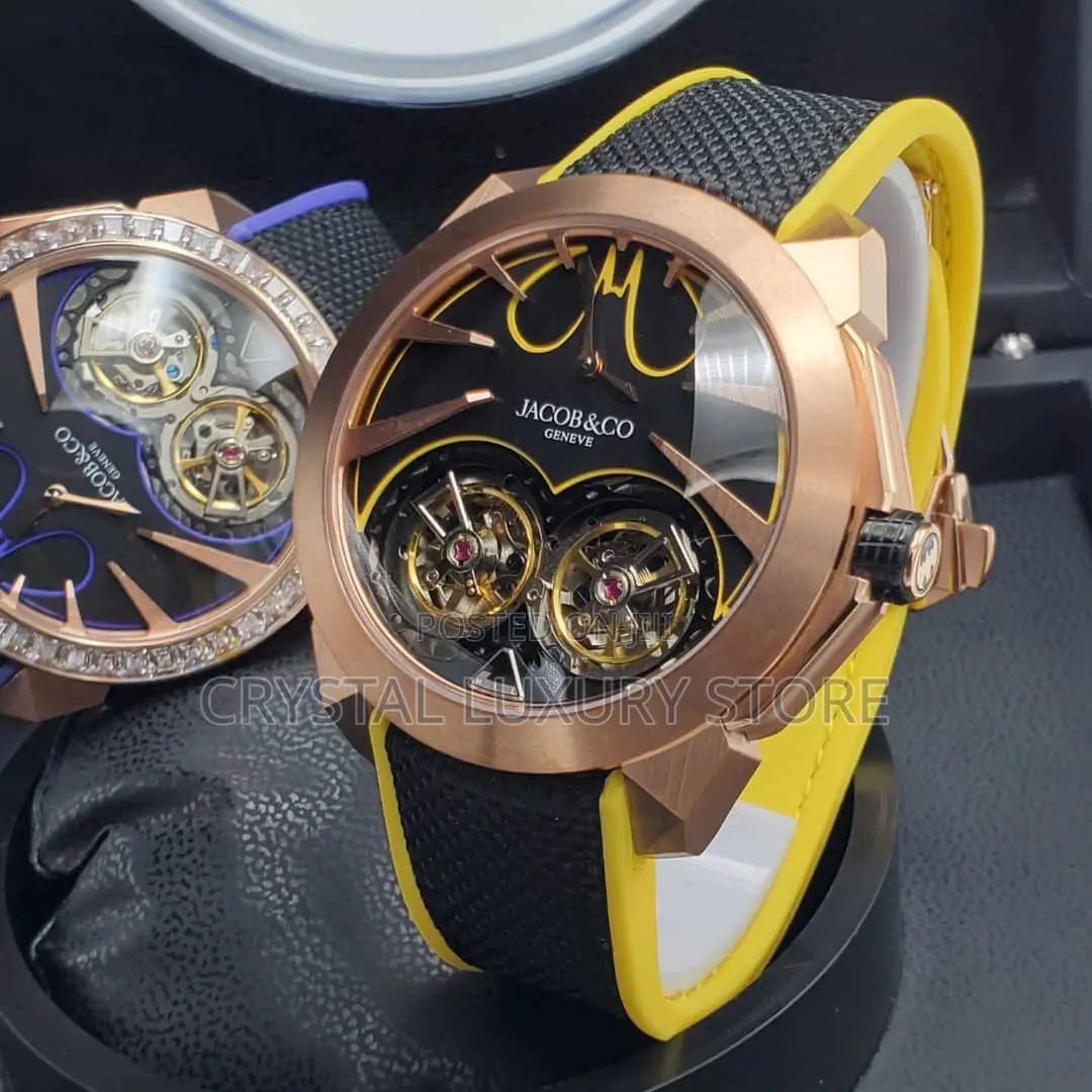 Jacobs Co Men Tourbillon Sport Watch