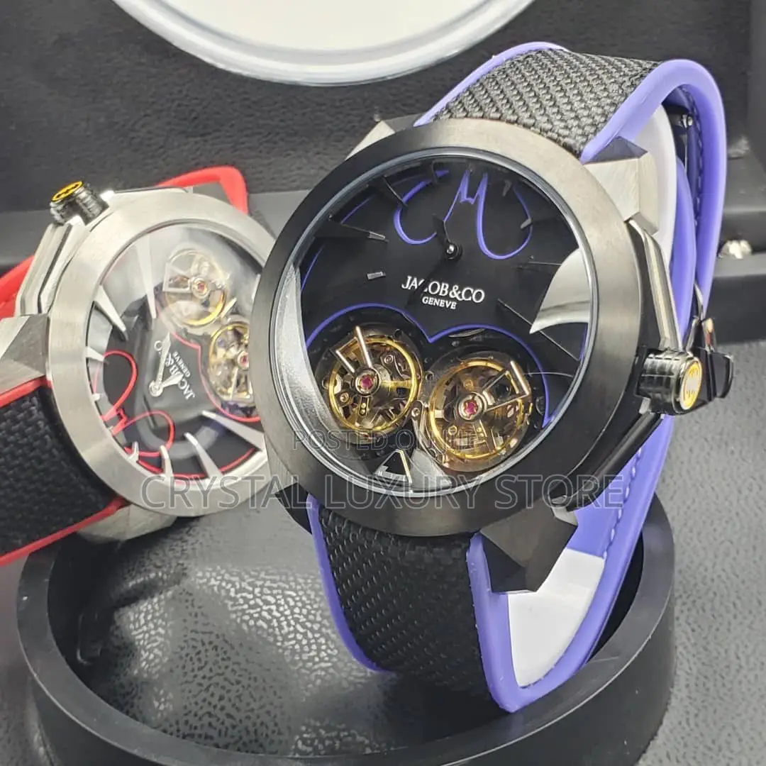 Jacobs Co Men Tourbillon Sport Watch