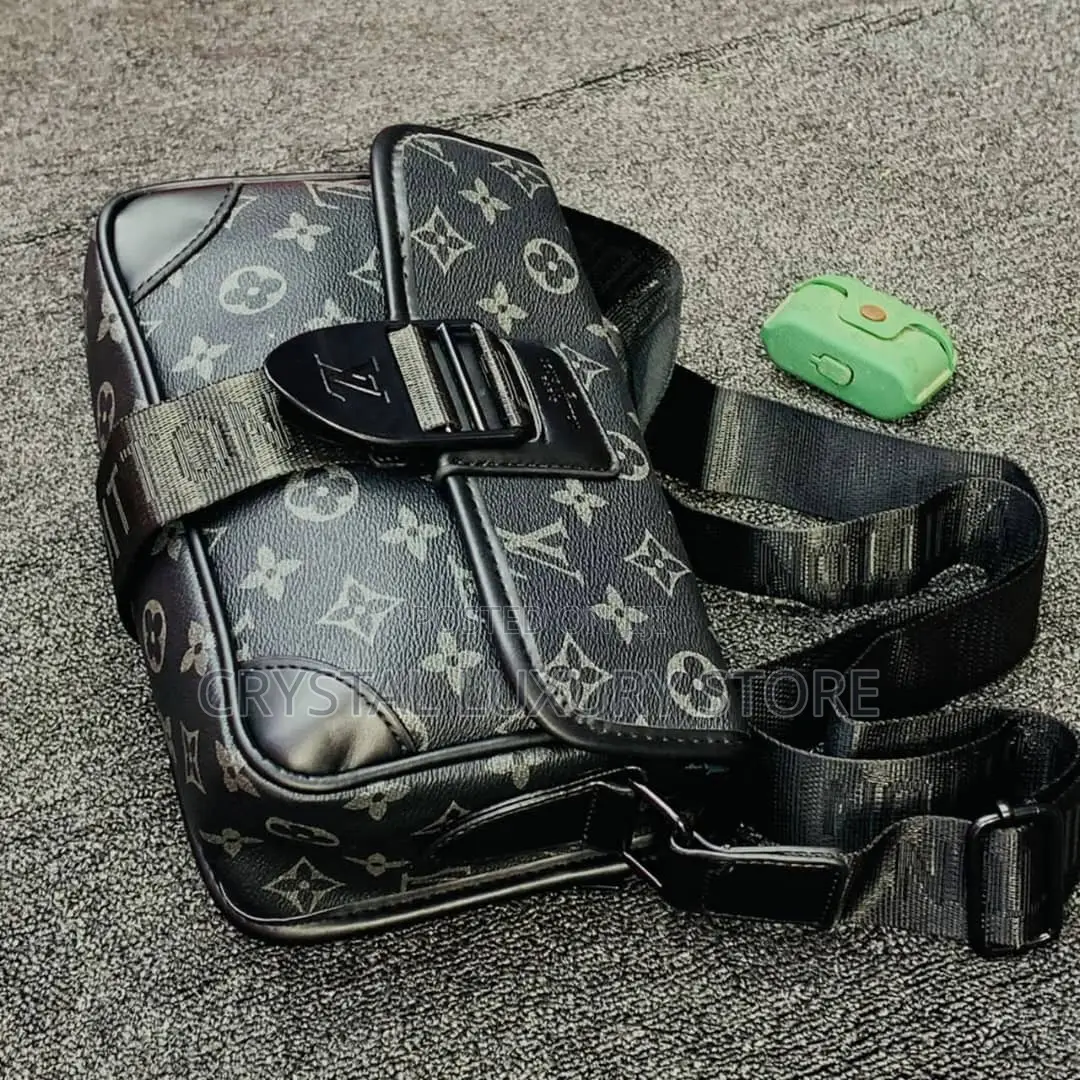 Louis Vuitton Quality Luxury Men Genuine Leather Side Bag