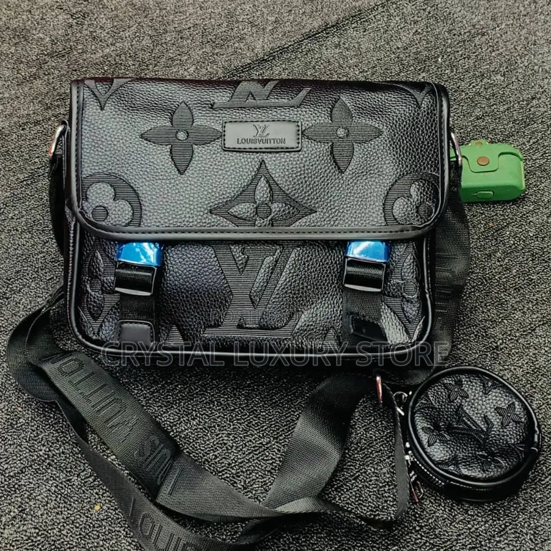 Louis Vuitton Quality Luxury Men Genuine Leather Side Bag