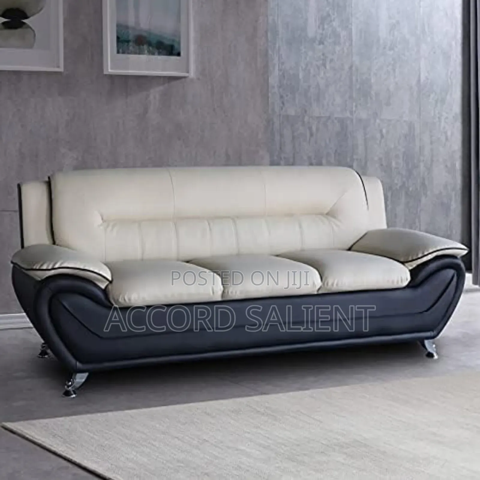 7 Seater Designer Leather Sofa