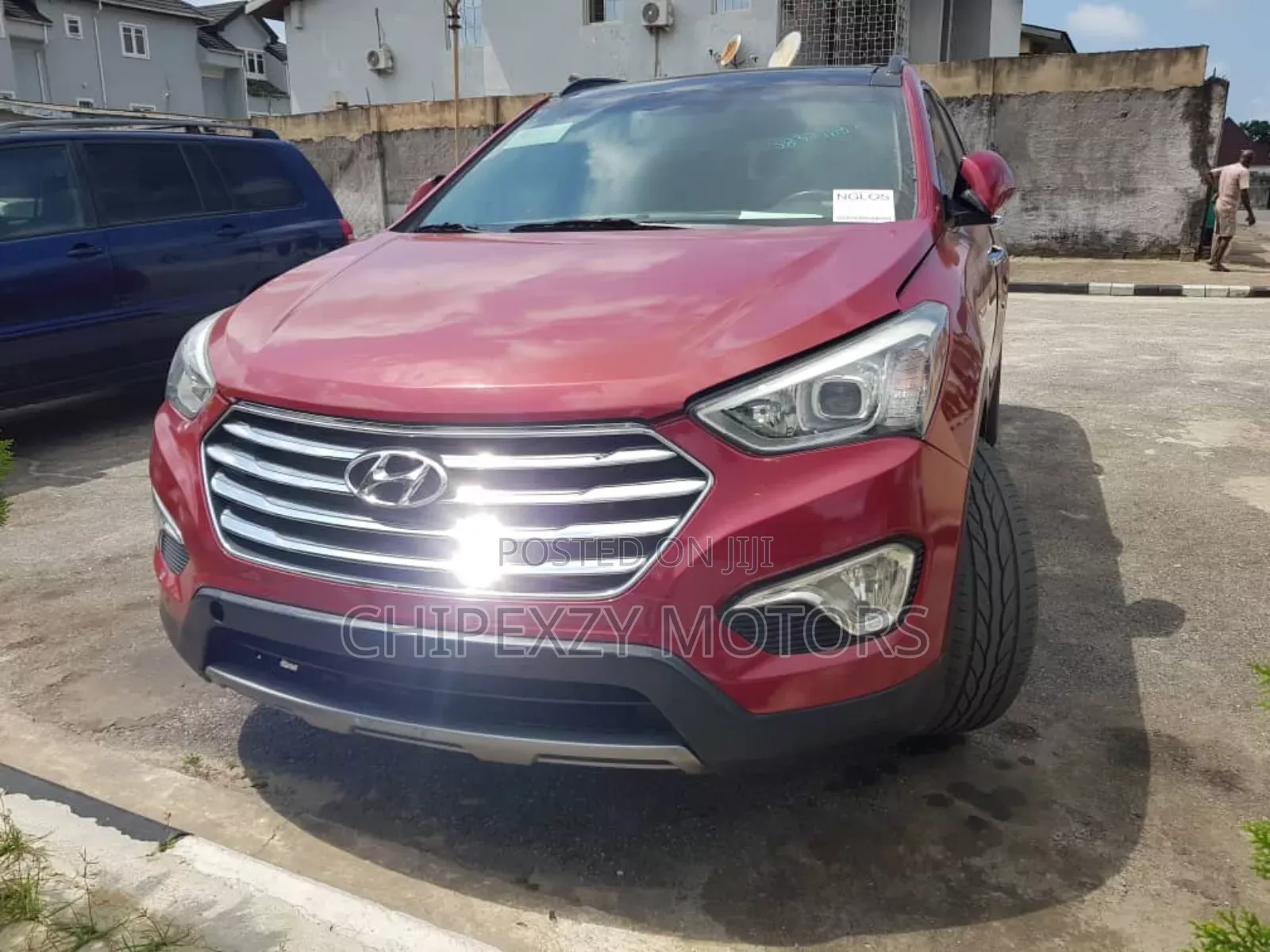 Hyundai Santa Fe Limited 4dr SUV AWD (3.3L 6cyl 6A) 2014 Red