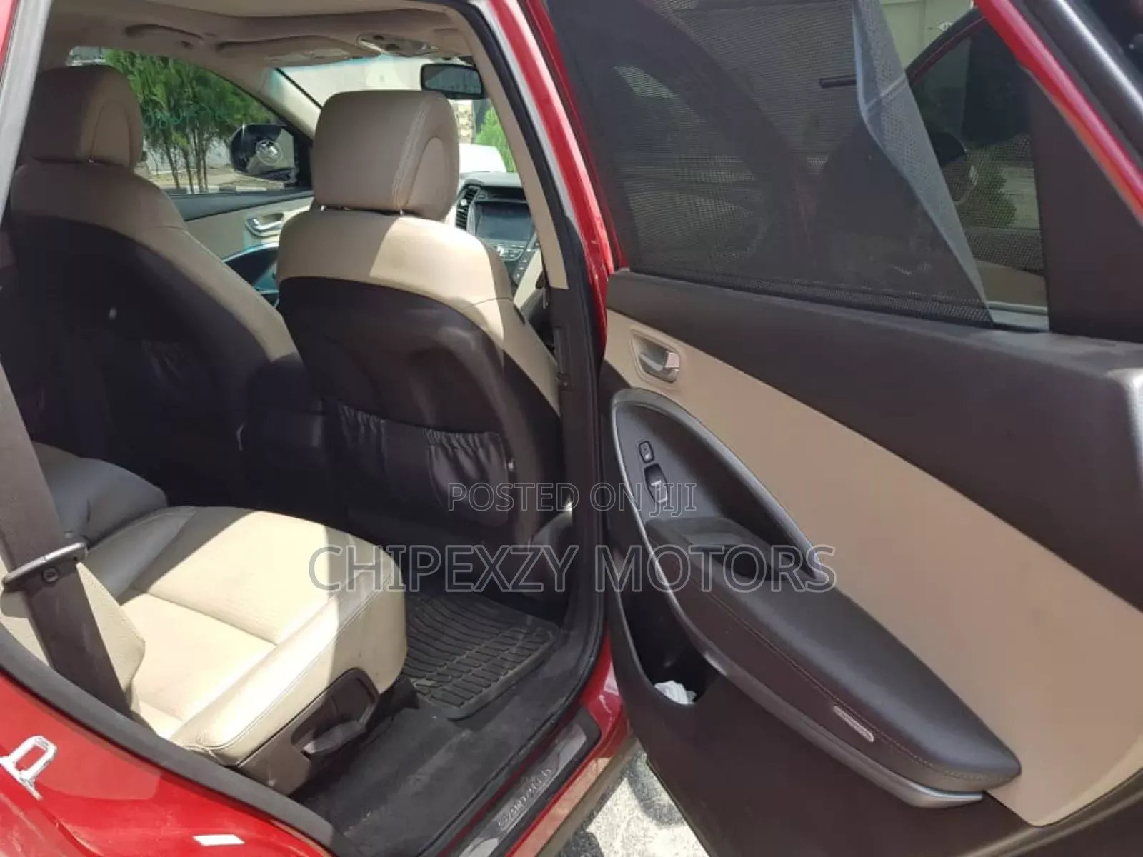 Hyundai Santa Fe Limited 4dr SUV AWD (3.3L 6cyl 6A) 2014 Red