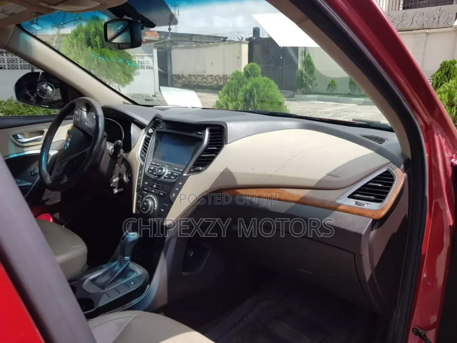 Hyundai Santa Fe Limited 4dr SUV AWD (3.3L 6cyl 6A) 2014 Red