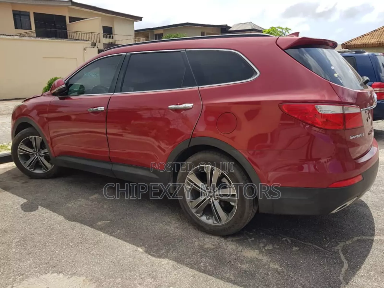 Hyundai Santa Fe Limited 4dr SUV AWD (3.3L 6cyl 6A) 2014 Red