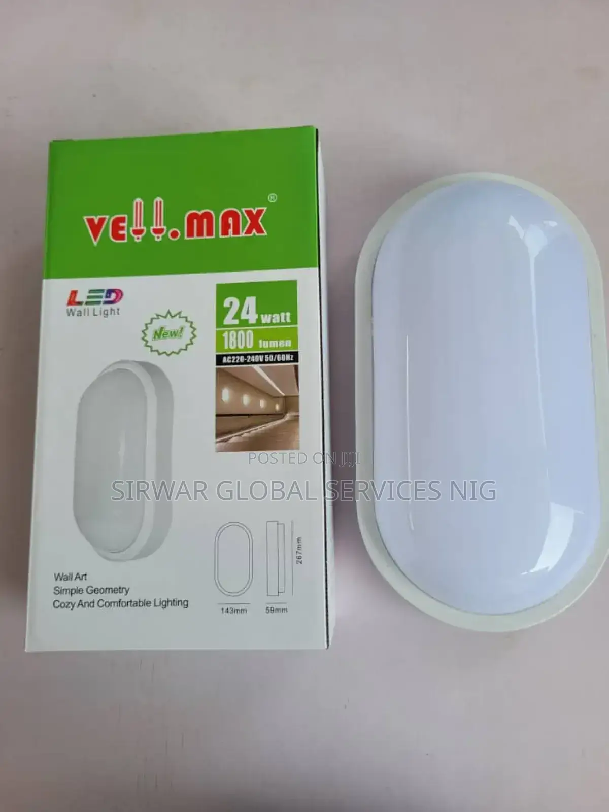Plastic Outdoor Fence Light