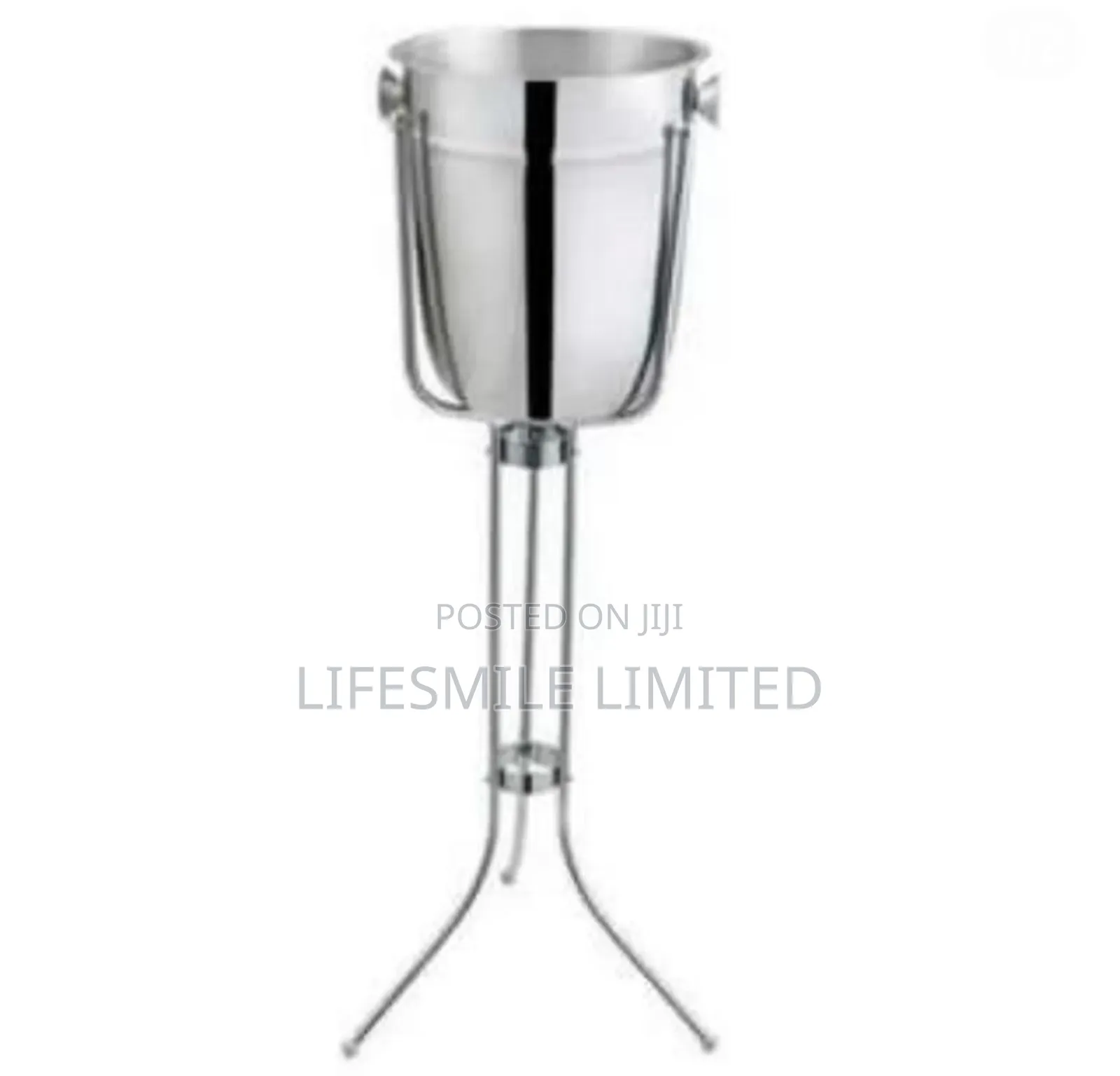 Stainless Wine Bucket With Stand