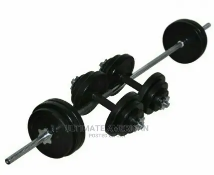 Wk50r 50kg Rubber Dumbbell KIT Reference: : New Product