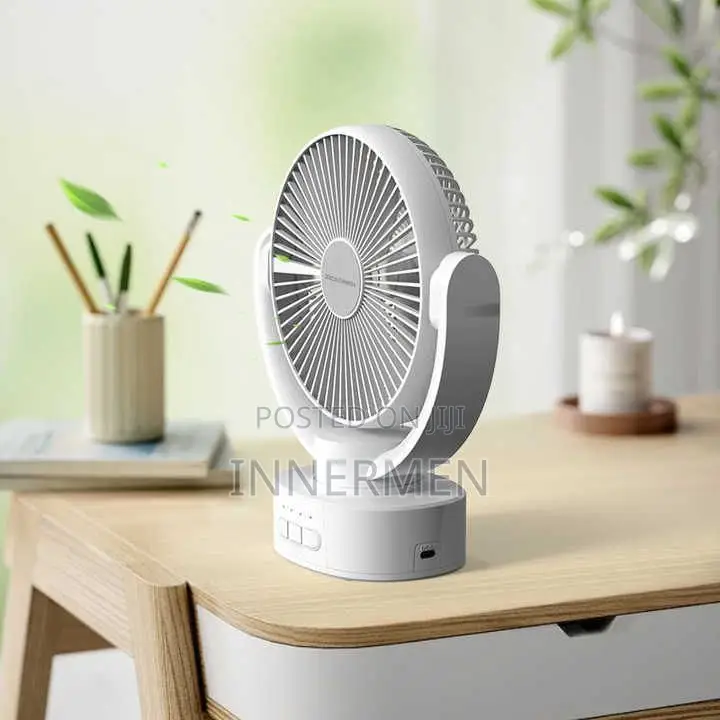Ziclonen Rechargeable Table Fan 6" SP06-08A