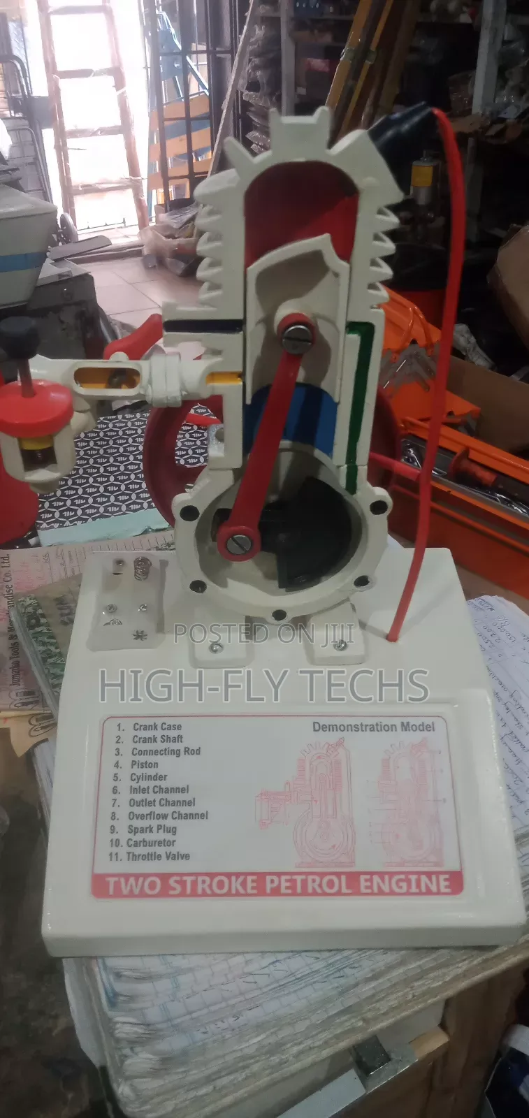 Two Stroke Petrol Engine Model