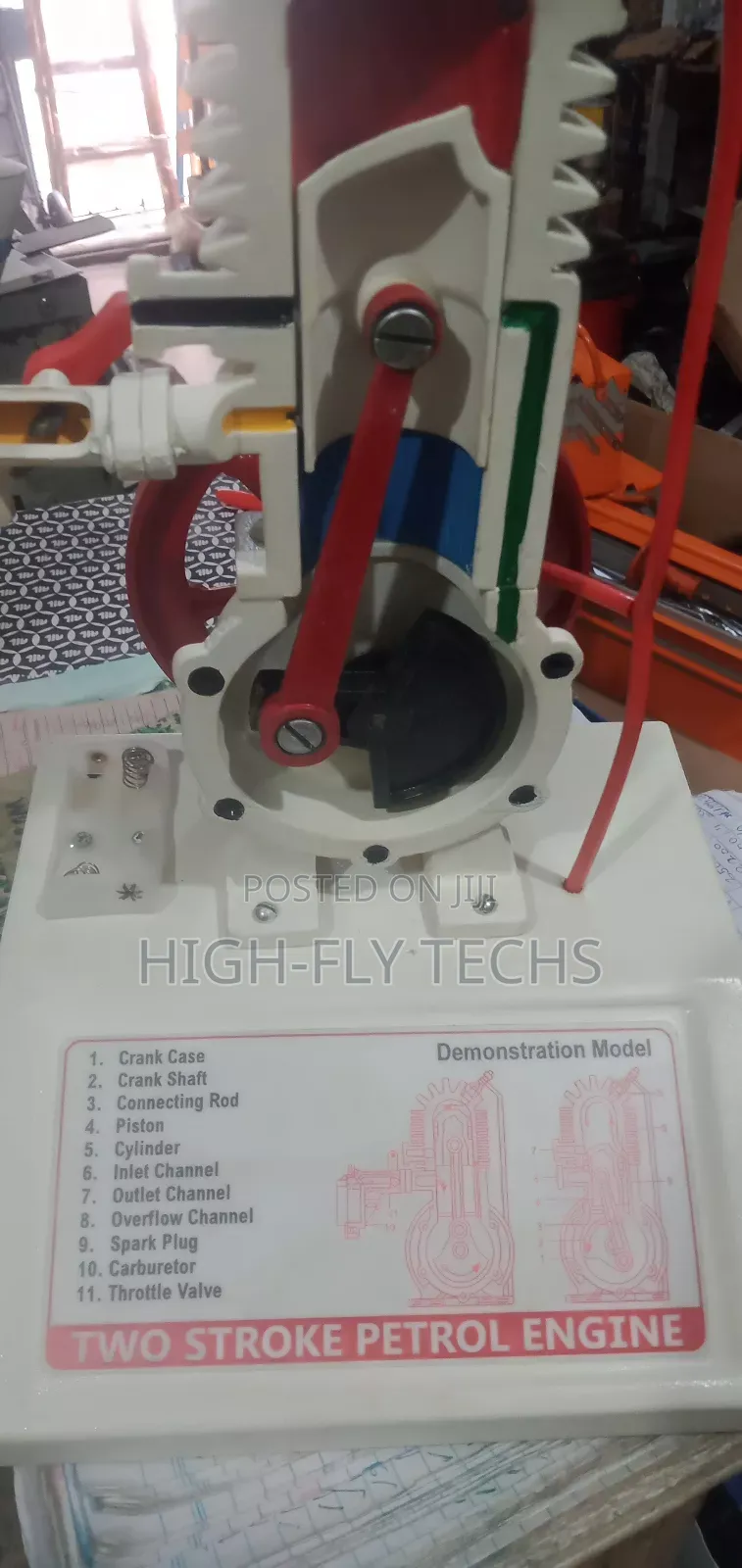 Two Stroke Petrol Engine Model