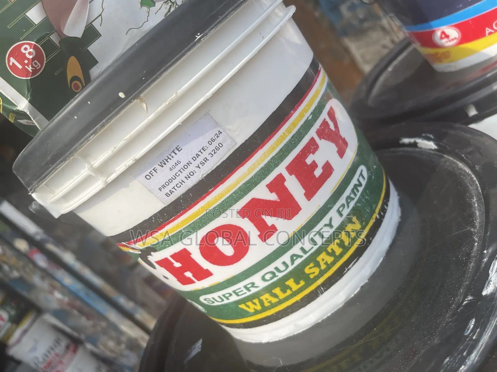 4 Liters High Quality Honey Satin Paint