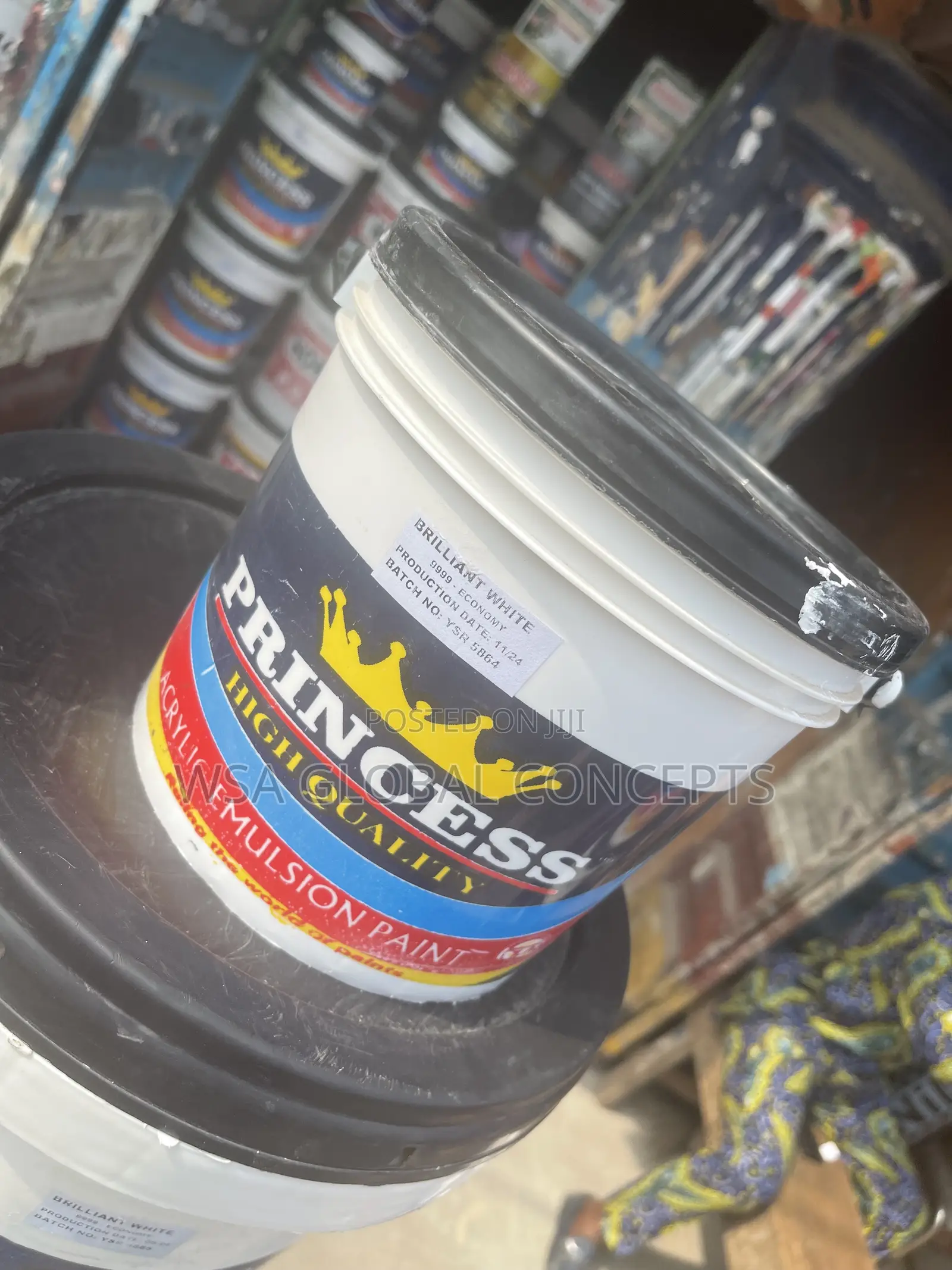 4 Liters High Quality Princess Emulsion Paint