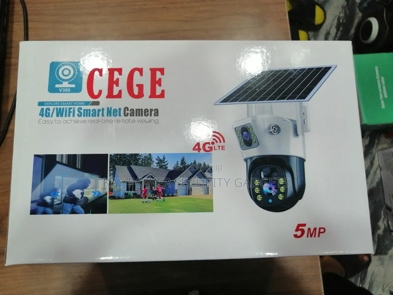 4g Solar Dual Lens Camera