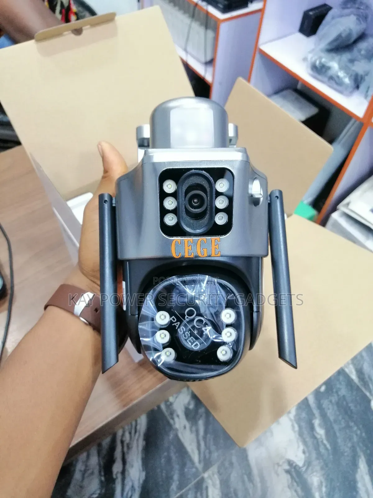 4g Solar Dual Lens Camera