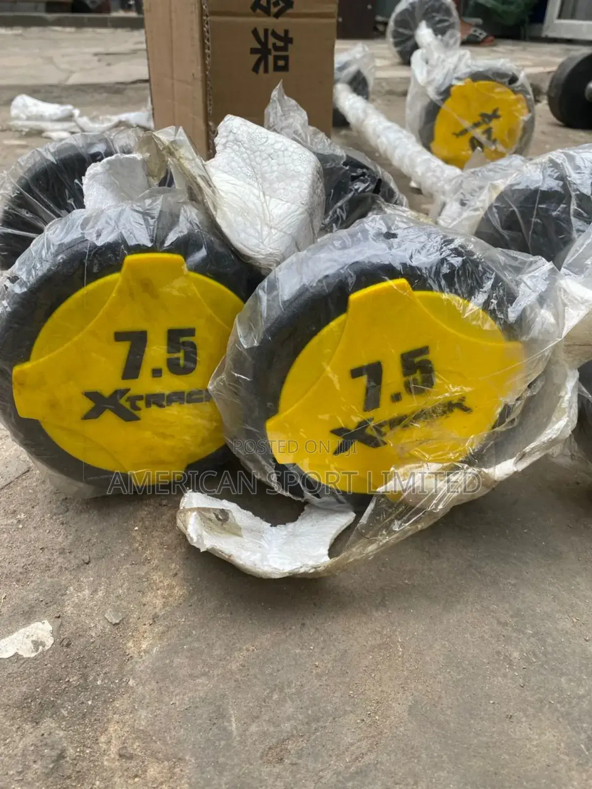 7.5kg Hex Dumbbell