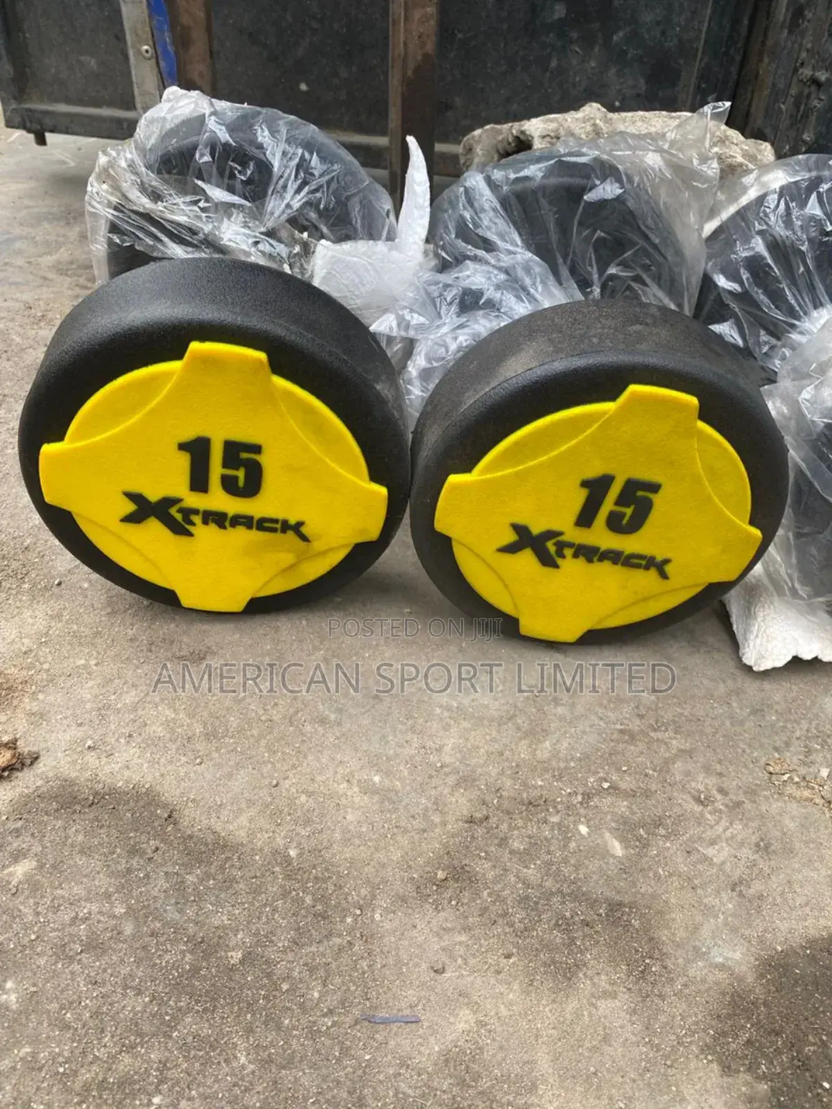 15kg Hex Dumbbell