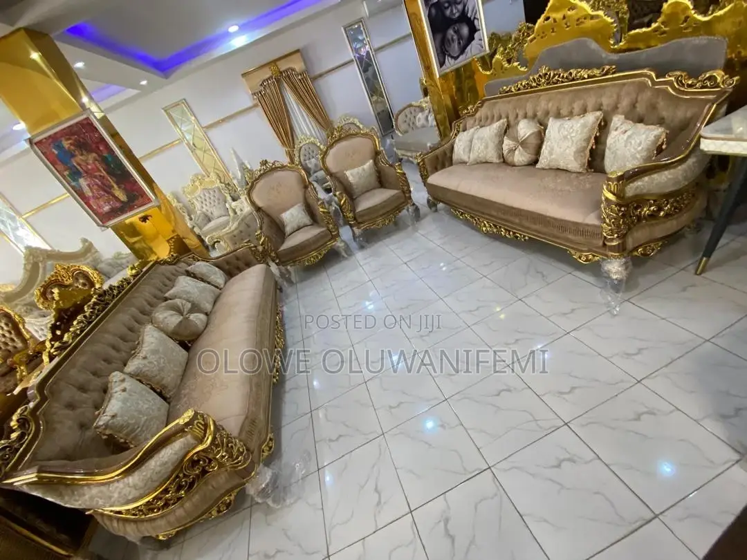 Egyptian Royal Sofa Chair Set