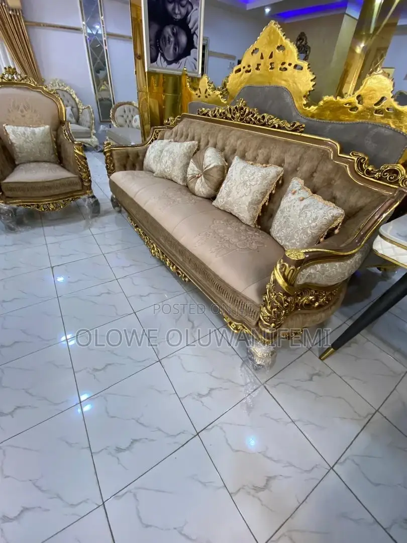Egyptian Royal Sofa Chair Set