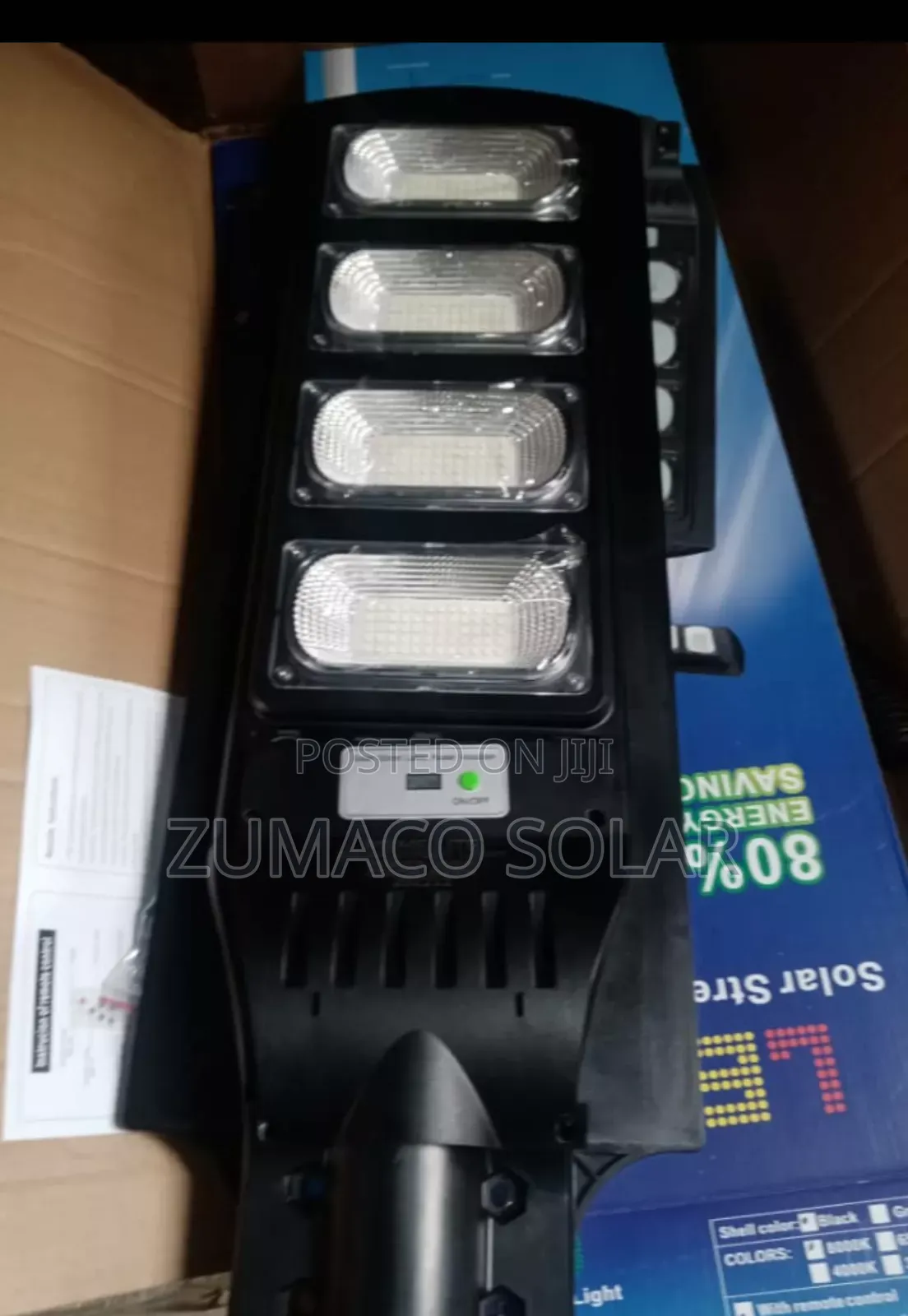 High Standard 400watts Solar Street Light