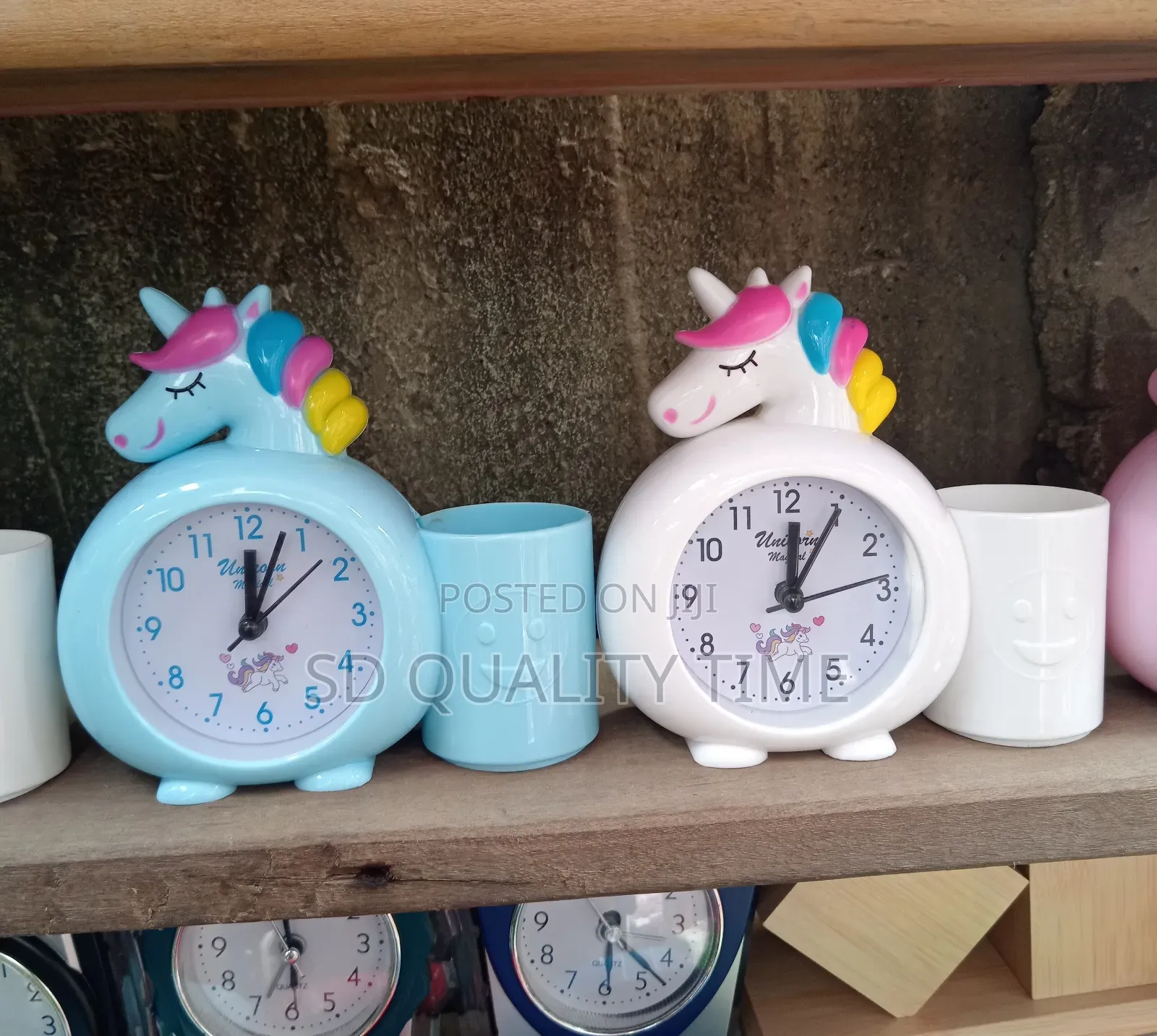 Children Pen Holder Alarm Clock