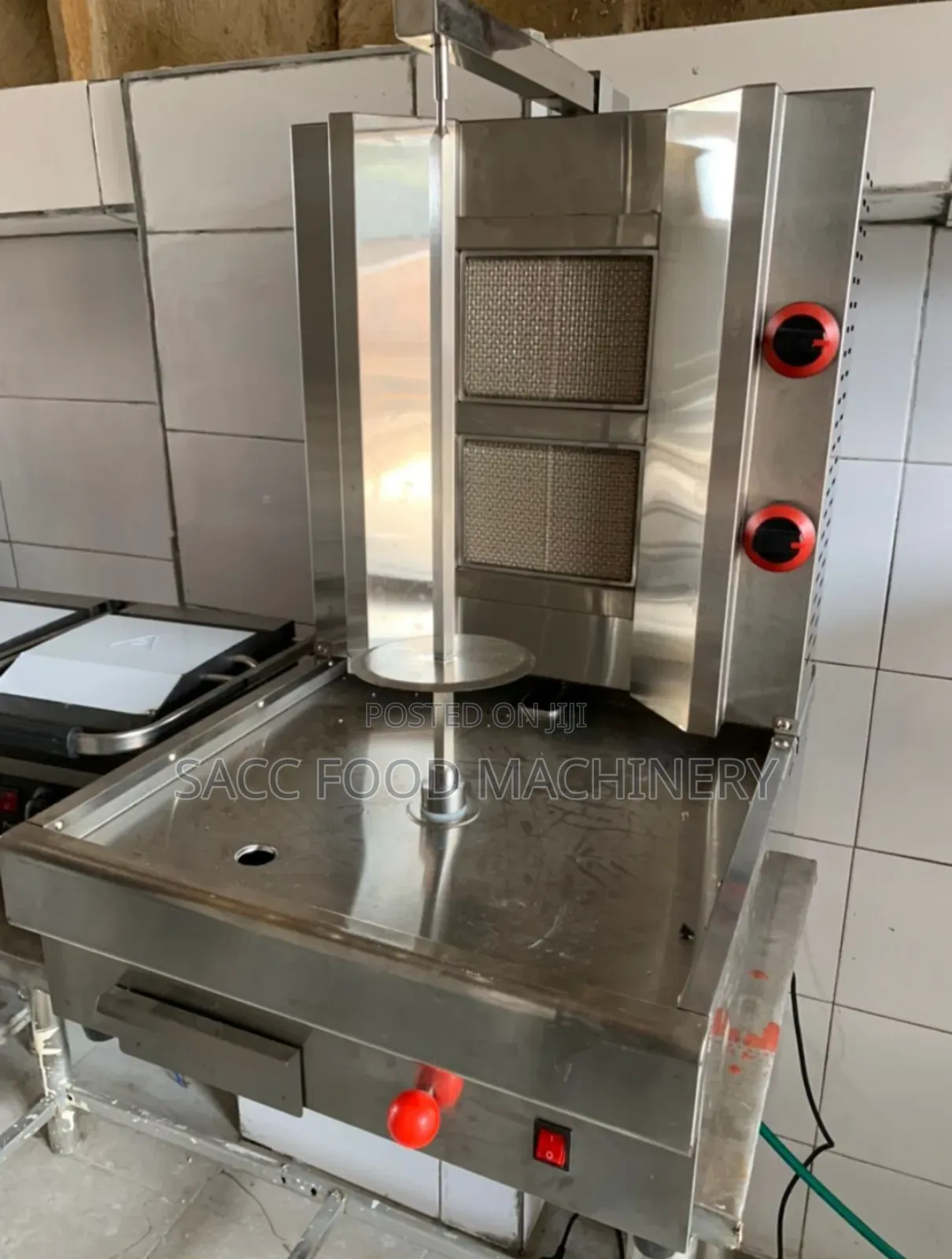 Gas Shawarma Machine/Grill (2 Burner)