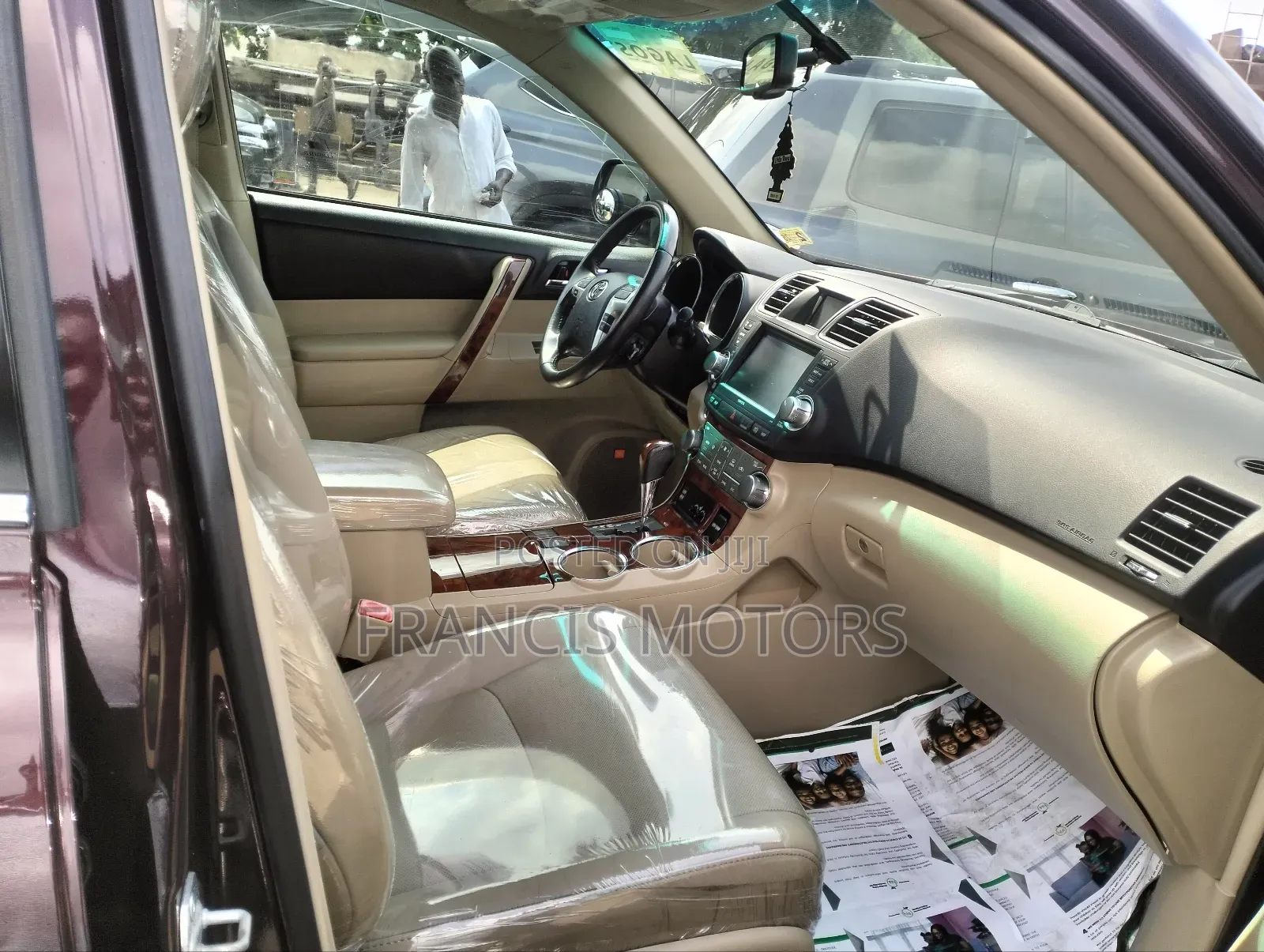 Toyota Highlander 3.5L 4WD 2013 Burgundy