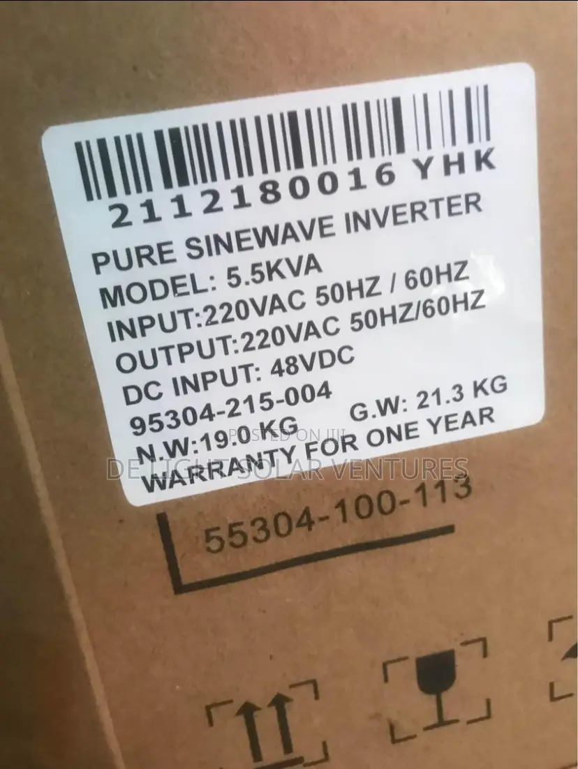 YOHAKO Wave Inverter 5.5kva 48v