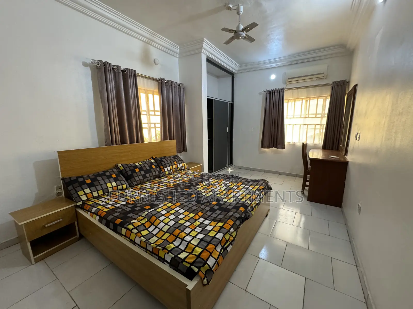 Furnished 3bedroom Flat 6guests Max Wifi N 24hrs Lit