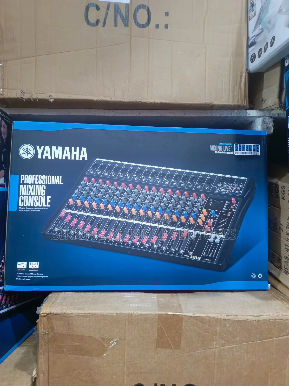 Yamaha 16channels Mixer With USB and Bluetooth CT-160