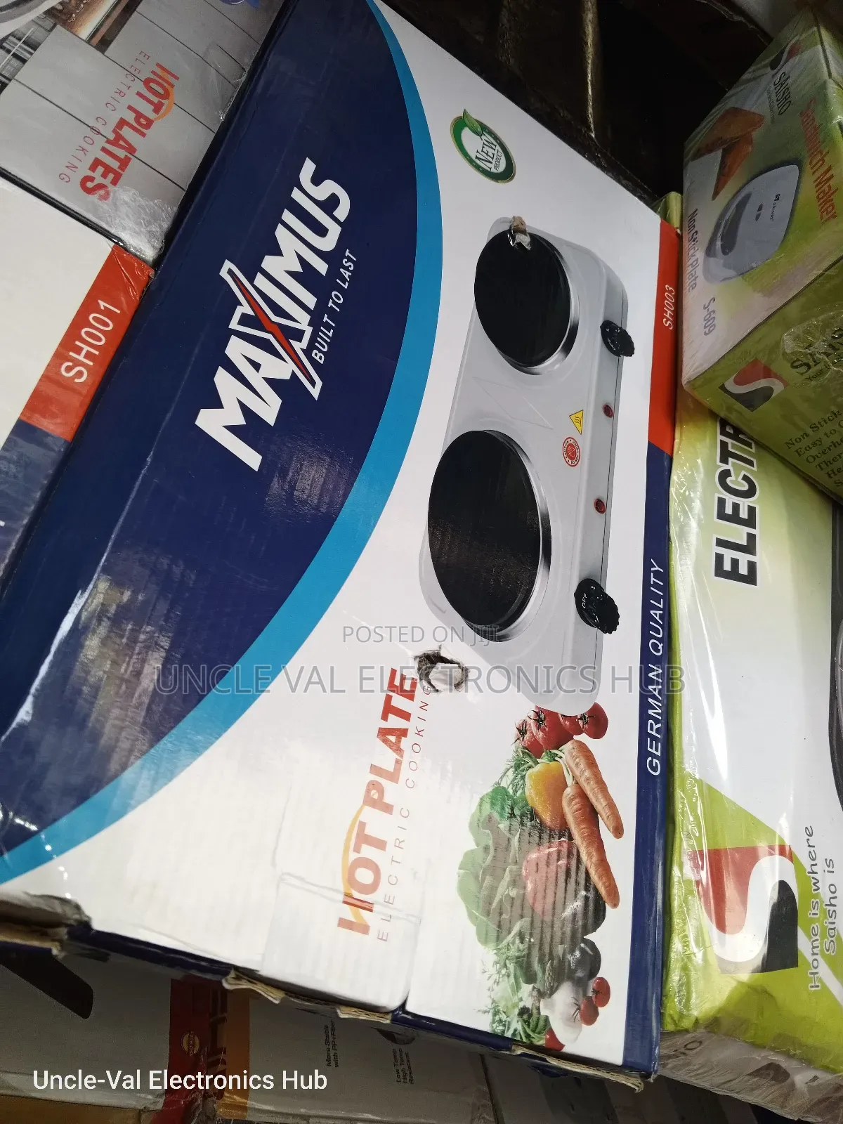 Maximus Electric Double Hot Plate/Cooker