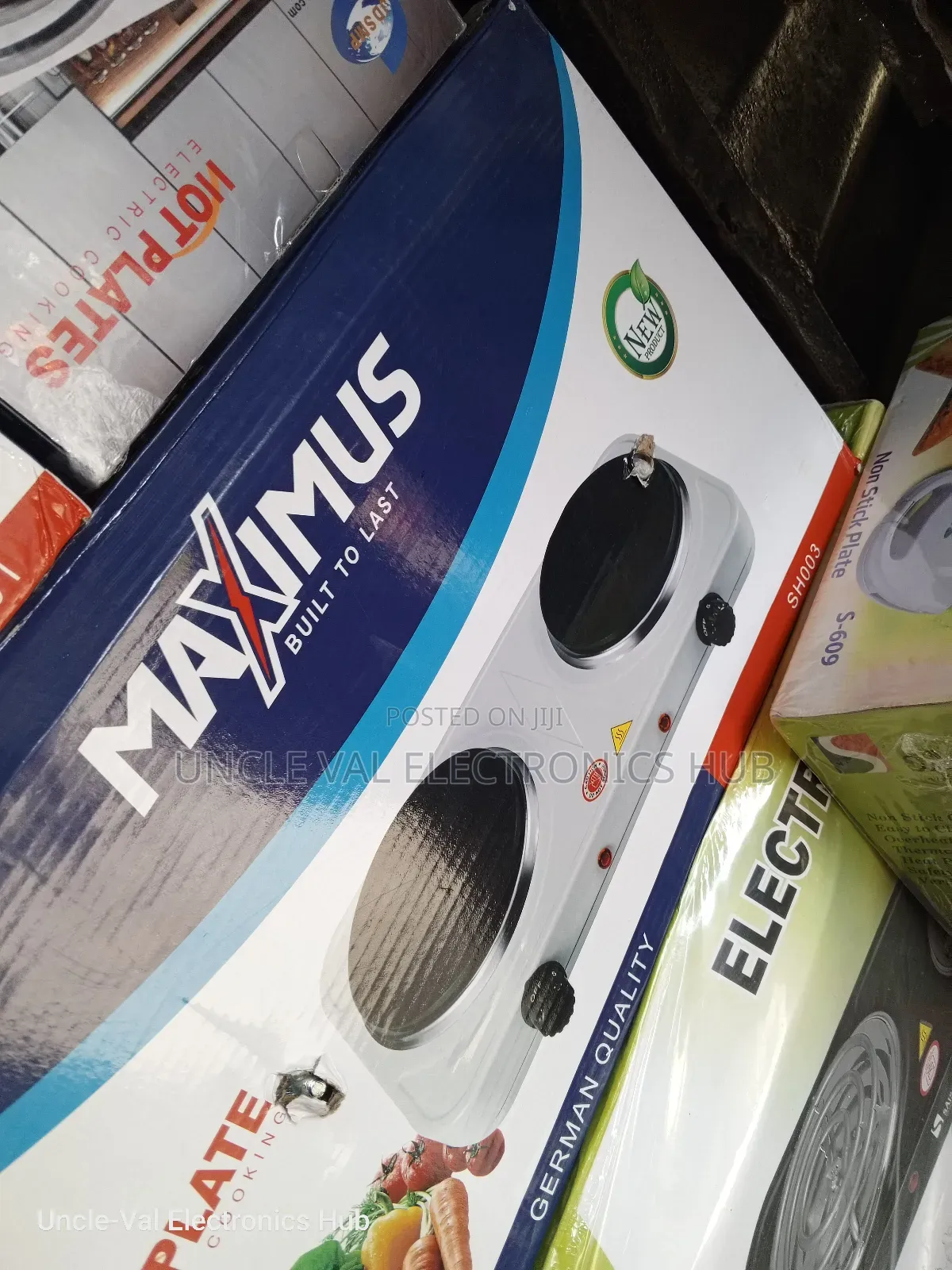 Maximus Electric Double Hot Plate/Cooker