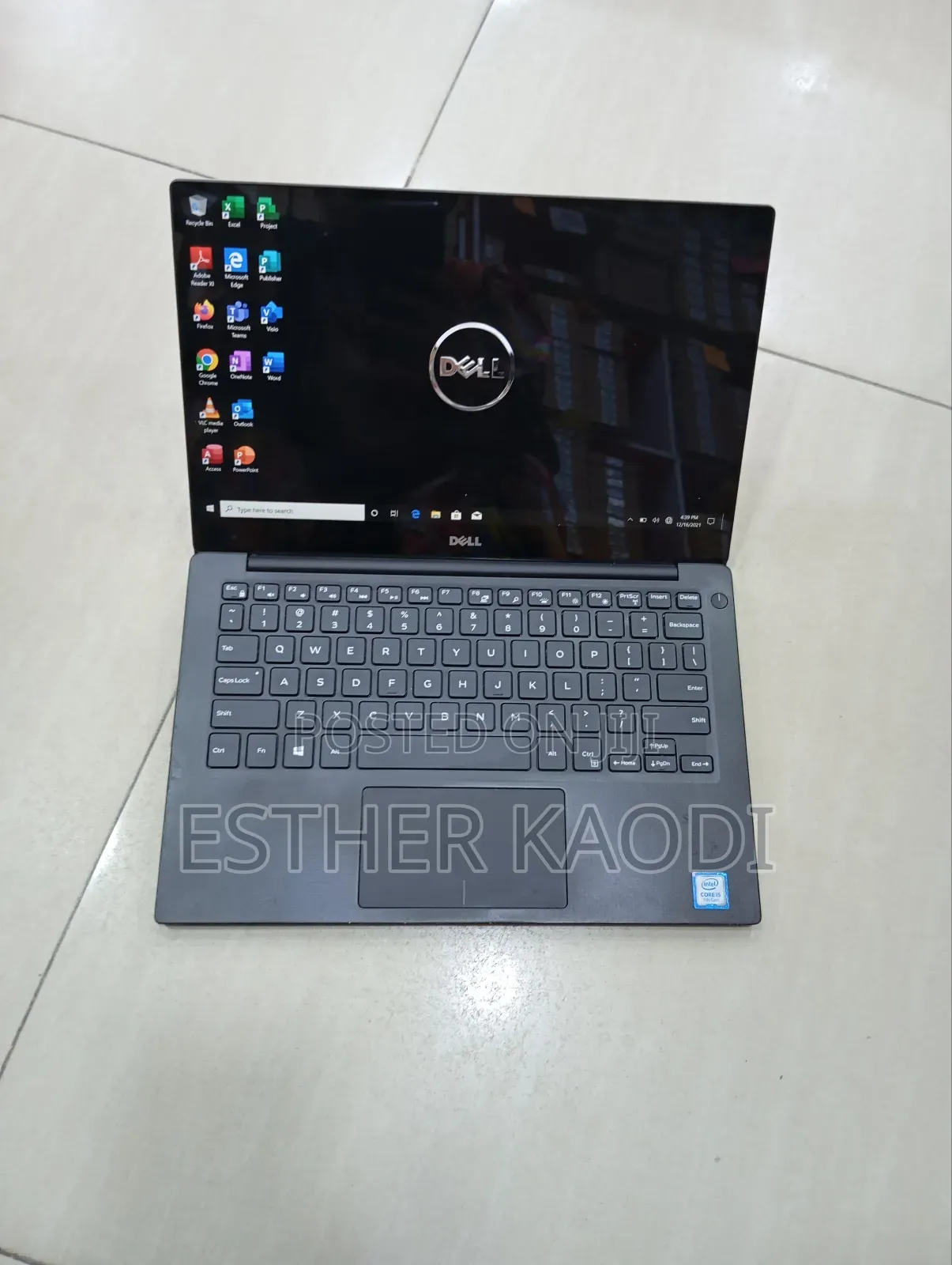 Laptop Dell XPS 13 9360 8GB Intel Core I5 SSD 256GB