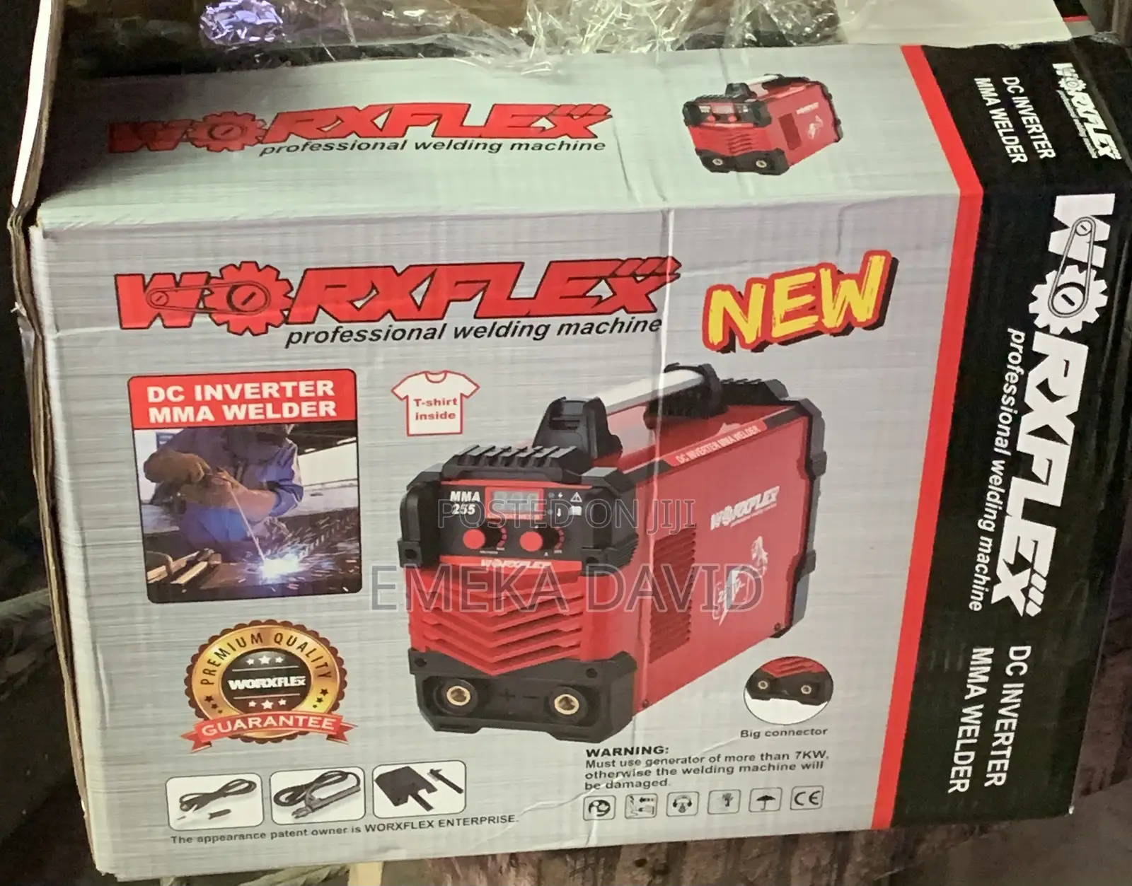 Worxflex 255amps Inverter Welding Machine