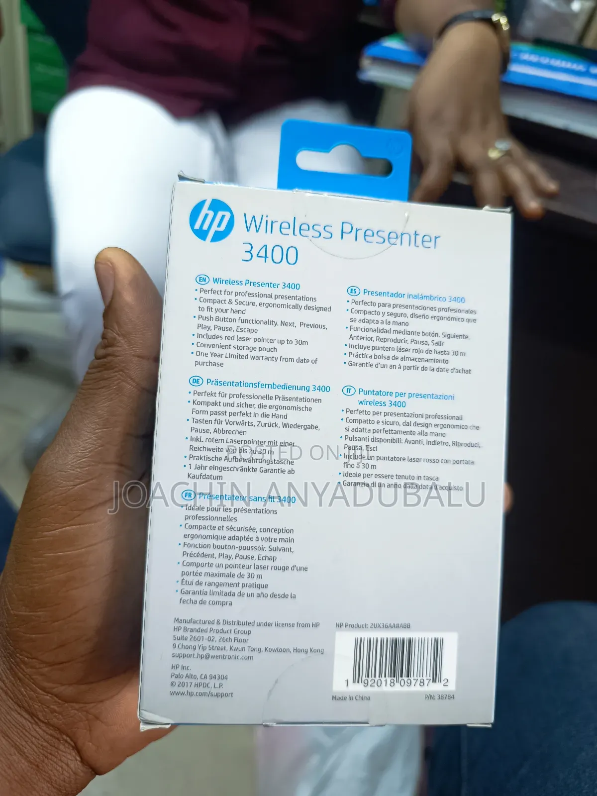 Hp 3400 Wireless Presenter